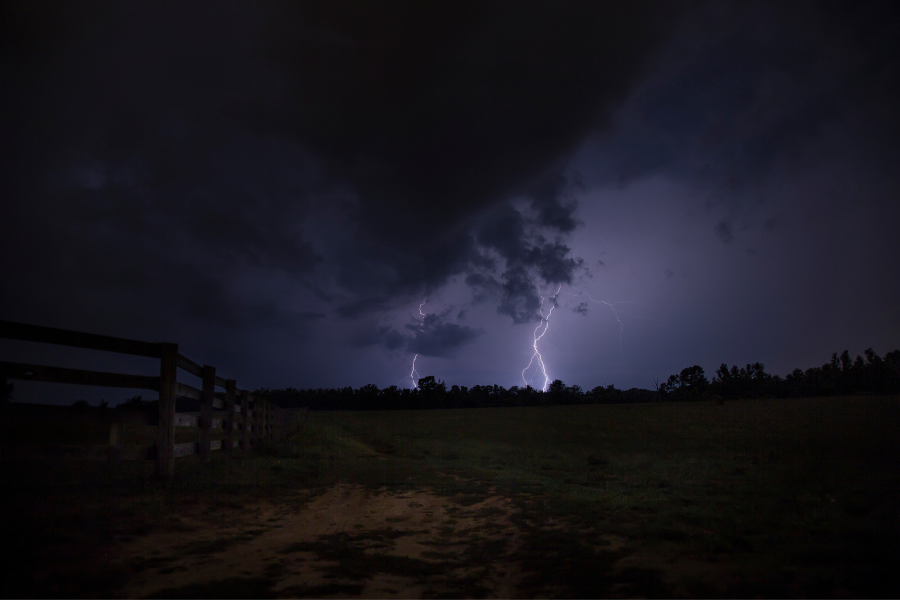 Protecting Your Horses and Barns from Lightning Strikes