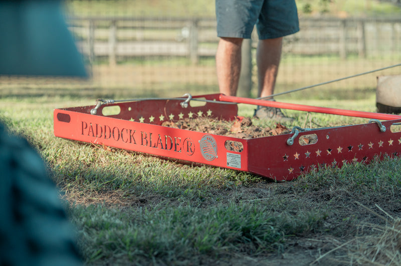 Paddock Blade in field