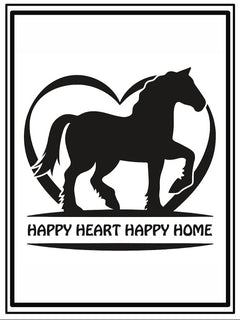 Equine silhouette logo
