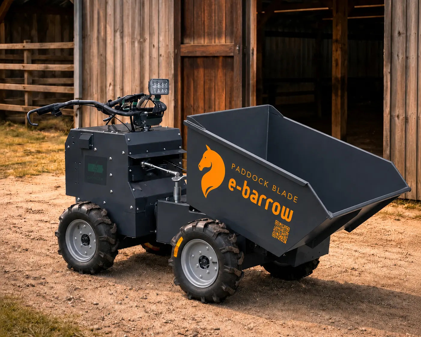 (NEW) Paddock Blade E-Barrow