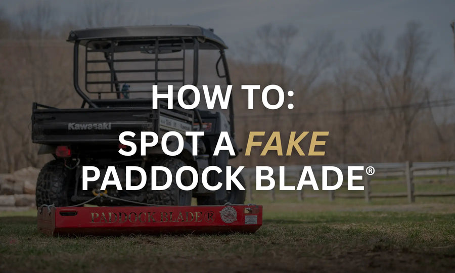 Don’t Get Caught Out: How to Spot a Fake Paddock Blade® Paddock Blade USA
