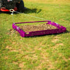 pink paddock blade horse poop picker upper