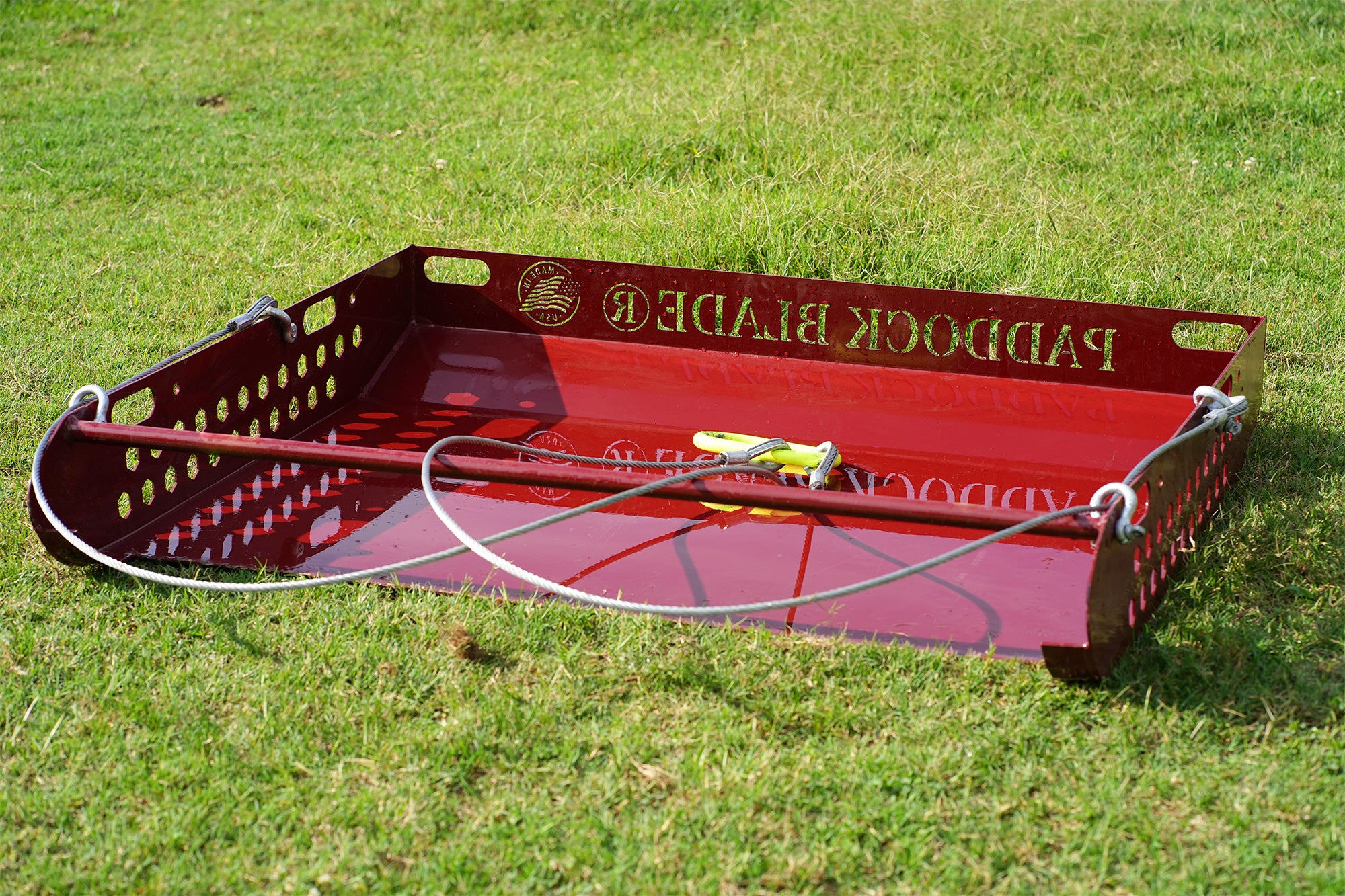 Paddock Cleaning Made Easy | Paddock Blade USA