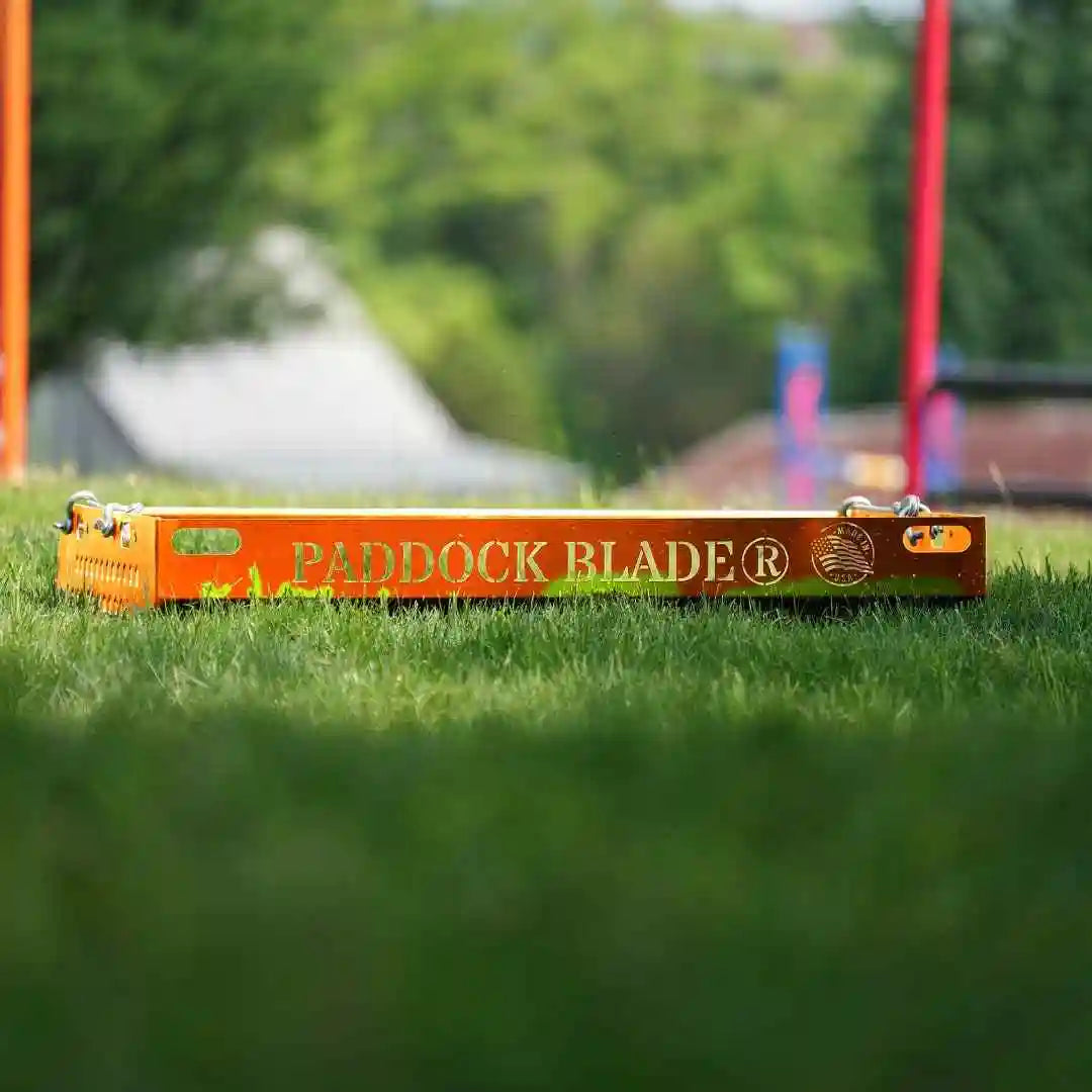 Horse Manure Scooper | Paddock Blade Burnt Orange – Paddock Blade USA