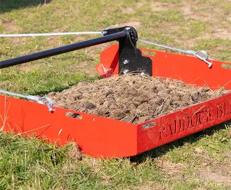 (NEW) Paddock Blade Pro | American-Made Horse Manure Collector Scooper | AR400 Armored for Hills, Rocks & Long Grass Worlds Greatest Horse Manure Collection Drag