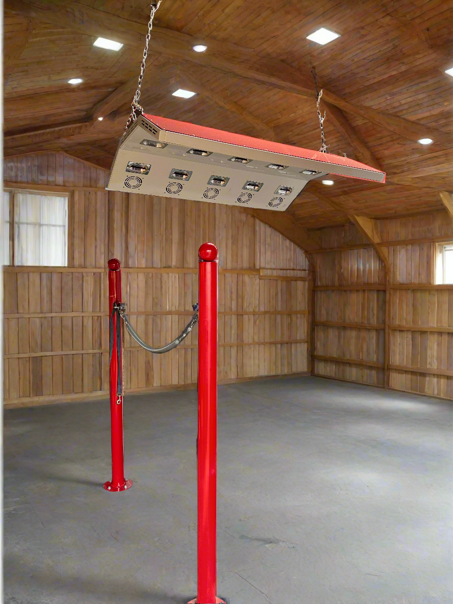 Aurora Closed Canopy Horse Therapy Solarium | Premium American Made | ( Back Order Now for Fall & Save )