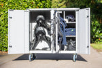 (NEW) Paddock Blade Deluxe Aluminium Tack Locker | Large | American Made Free Delivery Paddock Blade USA