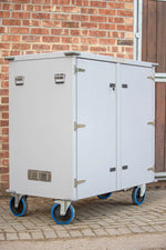 (NEW) Paddock Blade Deluxe Aluminium Tack Locker | Large | American Made Free Delivery Paddock Blade USA