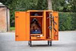 (NEW) Paddock Blade Deluxe Aluminium Tack Locker | Medium | American Made Free Delivery Paddock Blade USA