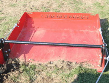 (NEW) Paddock Blade Pro | Deluxe American-Made Manure Collector Scooper & Rock Picker | AR400 Armored Wear Plate